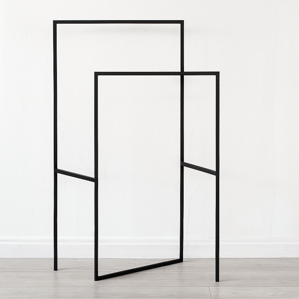 L’Arte del Non Conformismo Porta asciugamano acciaio verniciato