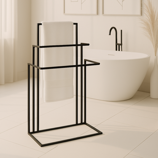 Architettonico Porta asciugamano acciaio verniciato