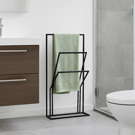 Eleganza Funzionale Porta asciugamano acciaio verniciato
